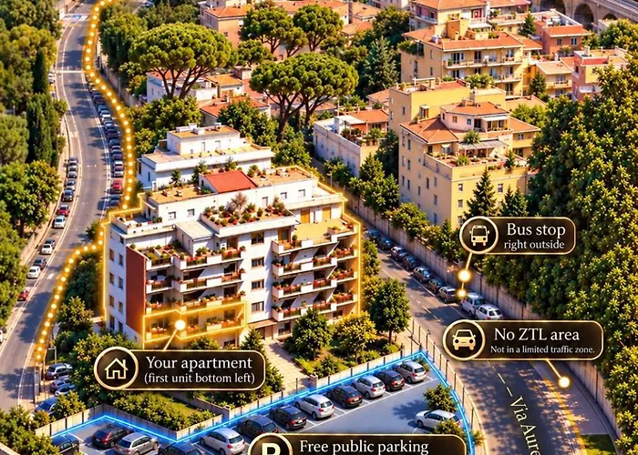 לינה וארוחת בוקר San Pietro Luxury Relais רומא